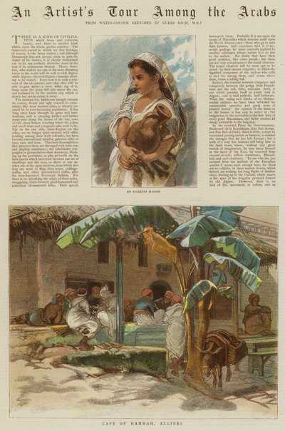 Il tour di un artista tra gli arabi da Guido Bach